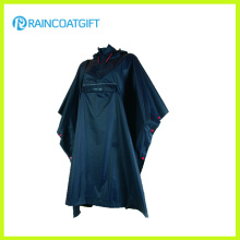 Novo Desgin frente bolso Nylon dobrável PU Raincoat Rpy-020